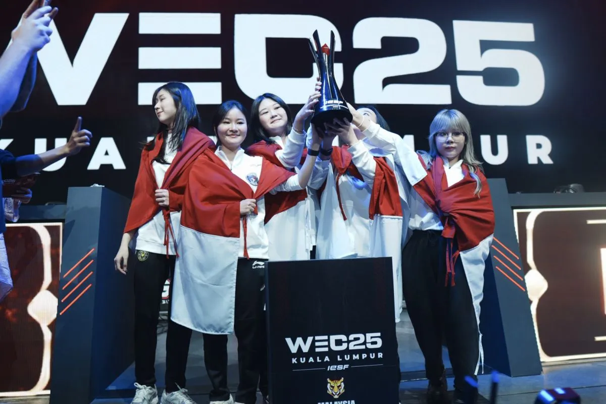 Indonesia Juara IESF WEC 2025 MLBB Woman